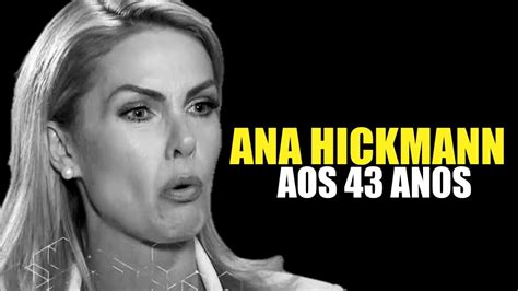 Luta A apresentadora Ana Hickmann aos 43 anos INFELIZMENTE após ter