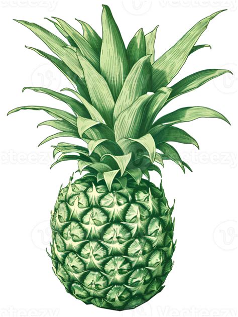 Pineapple Illustration Ai Generative 29226613 Png