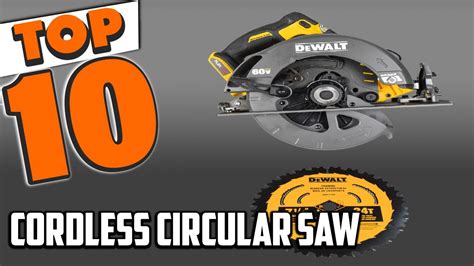 Best Cordless Circular Saw In 2024 Top 10 Cordless Circular Saws Review Youtube