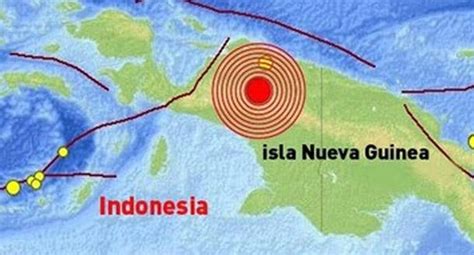 Fuerte Sismo De 58 Grados Sacude El Noreste De Papúa Nueva Guinea Mundo Correo