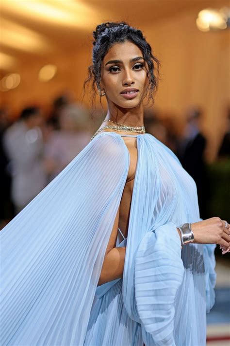 Imaan Hammam At Met Gala Celebrating In America An Anthology Of