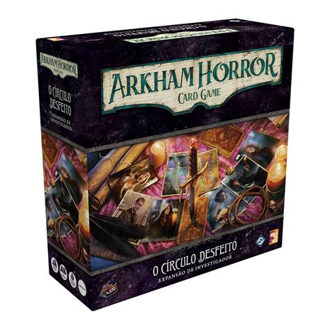 Arkham Horror Card Game O Círculo Desfeito Expansão de Campanha e