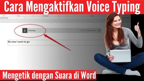 Cara Mengaktifkan Voice Typing Di Word YouTube