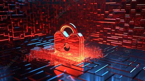 Minimalistic Conceptualization Of Cyber Security In 3d Powerpoint ...