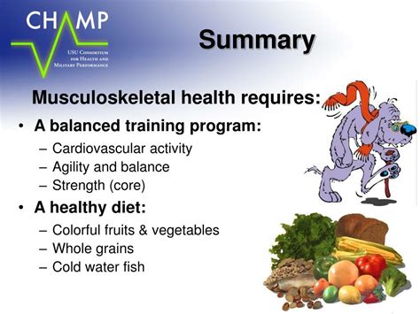 Ppt Musculoskeletal Health And Injury Prevention Powerpoint