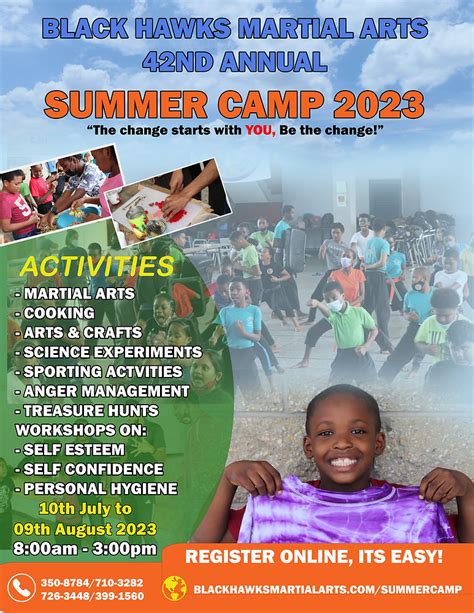 SUMMER CAMP 2023 ANNOUNCED