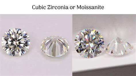 Diamond Cubic Zirconia How To Tell The Difference Atelier Yuwaciaojp