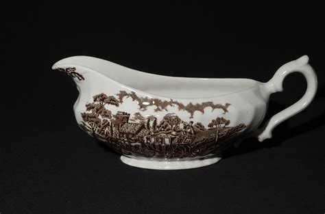 Vintage Myott Staffordshire Ironstone Royal Mail Gravy Boat Etsy