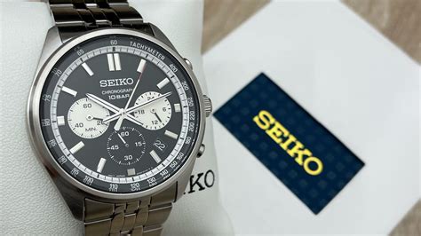 Seiko Chronograph Stainless Steel Mens Watch Ssb429p1 Unboxing Unboxwatches Youtube