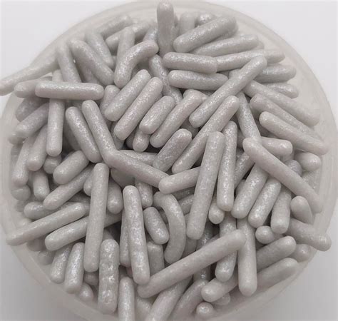 Ncs Gray Edible Jimmies Sprinkles 8 Ounces Great For