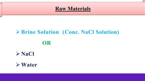 Commercial Preparation Of Sodium Hydroxide Ppt