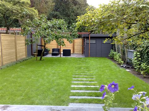 Kleine Tuinen Tuin Tuin Bestrating Stadstuin