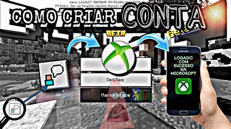 Como Criar Uma Conta Na XBOX LIVE Microsoft Minecraft Mcpe YouTube