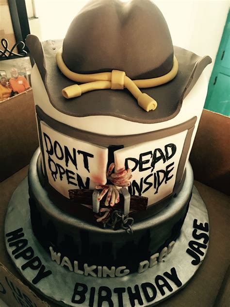 The Walking Dead Birthday Cake Jase Wyatt Pinterest Birthdays