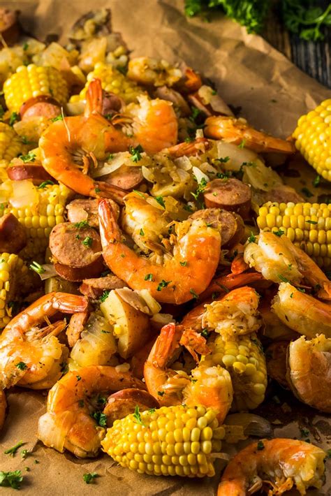 EASY DELICIOUS Shrimp And Sausage Boil