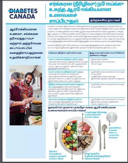 [PDF] சர்க்கரை நோய் உணவு அட்டவணை | Diabetes Diet Chart PDF In Tamil - Panot Book