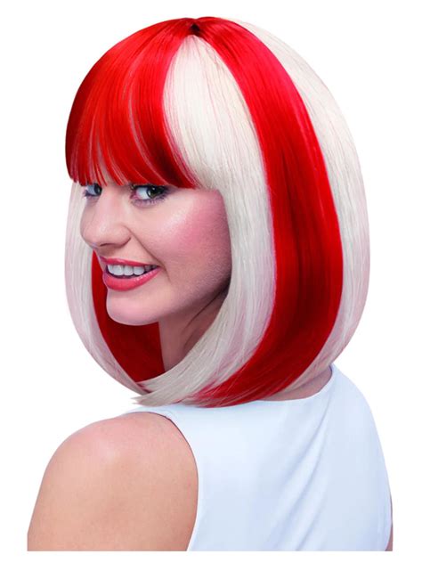 England Lola Wig Fancy Dress Costume