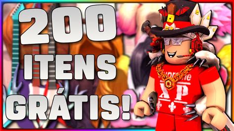 Como Ganhar 200 Itens Grátis No Roblox 2021 YouTube