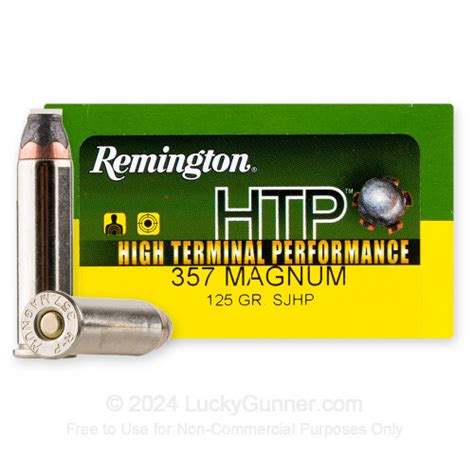 Premium 357 Mag Ammo For Sale 125 Grain SJHP Ammunition In Stock By