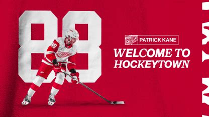 Red Wings sign Patrick Kane to one-year contract | Detroit Red Wings