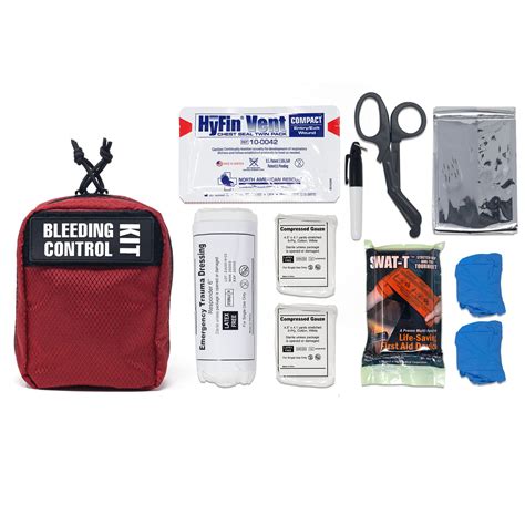 Cubix Safety Bleeding Control Kit Premium Quikclot