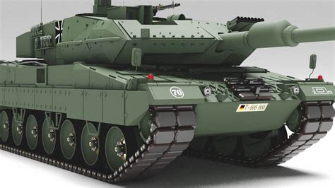 Tank Leopard 2A6 - 3D Model by ferhatkose19