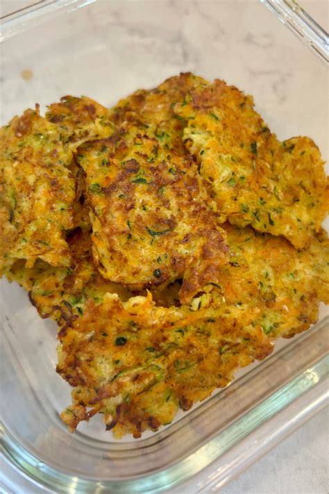 Zucchini Carrot Fritters Messy Bun Motherhood