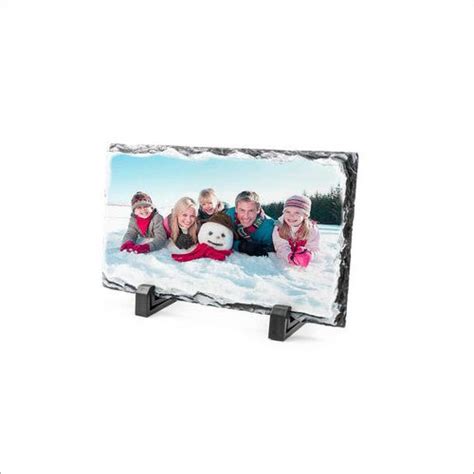 Sublimation Rectangular Rock Photo Frame Size Customized At Best Price