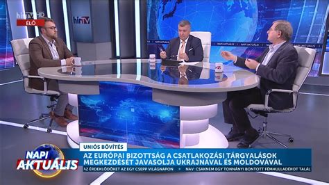 Napi aktuális Gáspár Kristóf és Bencsik Gábor 2023 11 09 HÍR TV