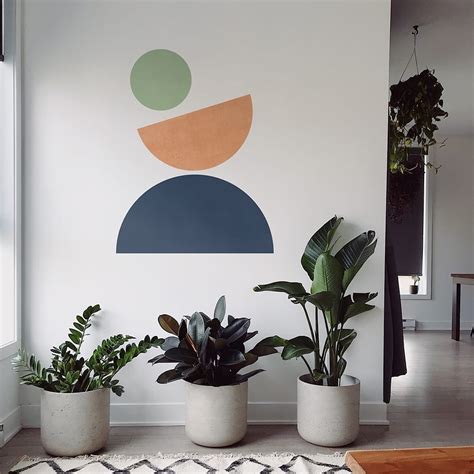 Geometric Abstract Wall Decal - Moonwallstickers.com