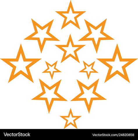 Star symbol Royalty Free Vector Image - VectorStock