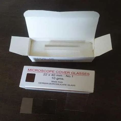 Blue Star Micro Cover Glasses At ₹ 75pack Microscope Cover Slips In
