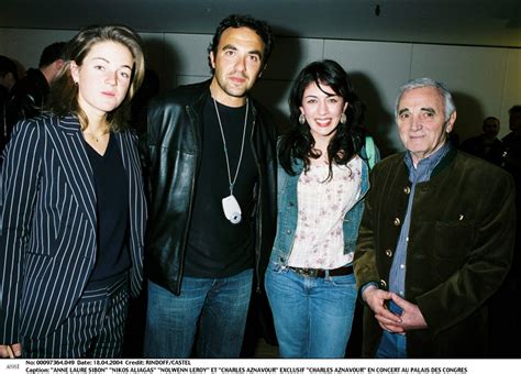 Photo Anne Laure Sibon Aux C T S De Nikos Aliagas Nolwenn Leroy Et