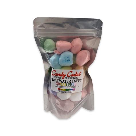 Freeze Dried Sugar Free Saltwater Taffy 1 2oz Candy Cadet