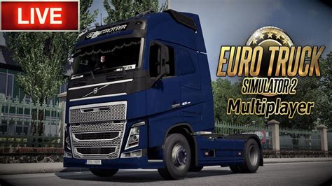 ZAPIS LIVE Euro Truck Simulator 2 Tryb konwój z widzami Promods