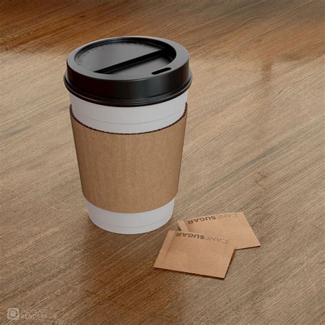 Take Away Cup Product Renders