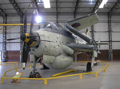 Fairey Gannet Aew Elvington British Carrier Borne Anti Su Flickr