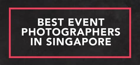 8 Best Event Photographers In Singapore Vivid Media Photography