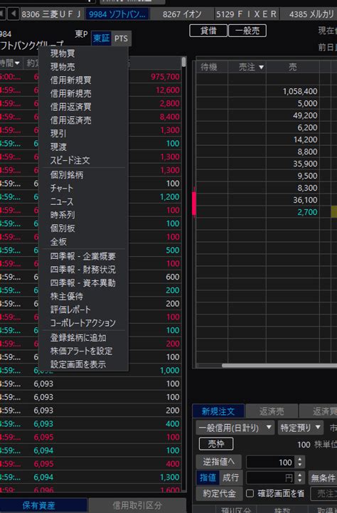 【sbi証券】ハイパーsbi2でチャートを複数表示する方法