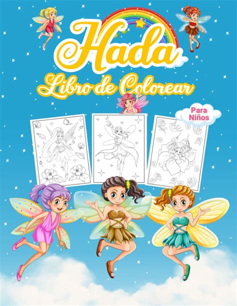 Buy Hada Libro De Colorear Para Ni Os Maravilloso Libro De Hadas Para