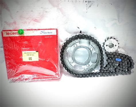 Chain Sprocket Kit Cg Cg Dream Atlas Honda Genuine Grari Set