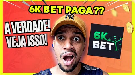 6K BET PAGA MESMO A VERDADE PLATAFORMA PAGANDO NO CADASTRO YouTube