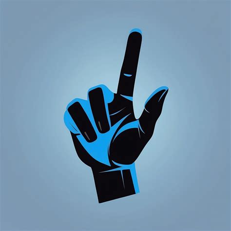 Index Finger Logo Art Print Free Stock Photo - Public Domain Pictures