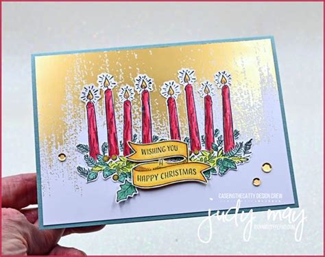 Stampin Up Radiant Light With Brushed Gold Cards Envelopes Judy