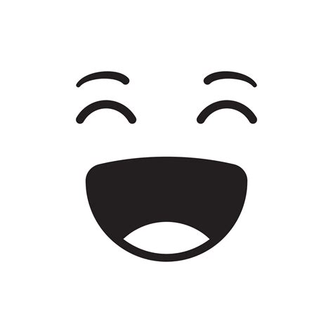 Smiling Face Emoticon Vector Illustration 16889401 Vector Art At Vecteezy