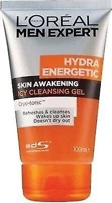 L Or Al Paris Men Expert Hydra Energetic Gel Nettoyant Pour Le Visage