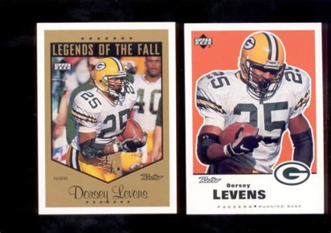 Retro Dorsey Levens Green Bay Packers Card Legends Of The Fall