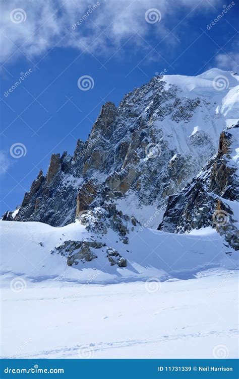 Climbing an high mountain stock image. Image of rope - 11731339