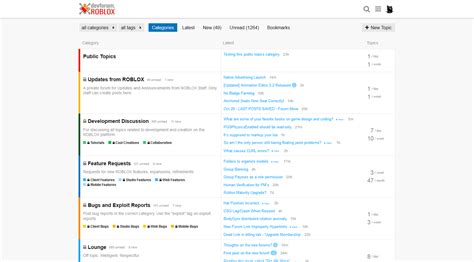 Some Developer Forum Tweaks - Forum Help - Developer Forum | Roblox