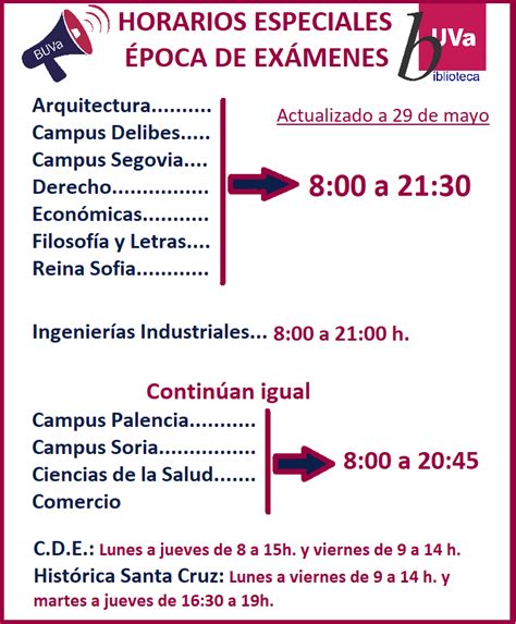 Aviso Ampliaci N De Horario Y Aforo De La Biblioteca